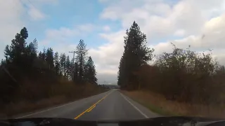 Driving Through The Mountains of Eastern Washington from Newport to Ady