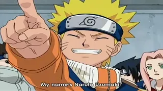 Chunin Exam-Naruto passed the Chunin test with a blank paper! what a funny boy!