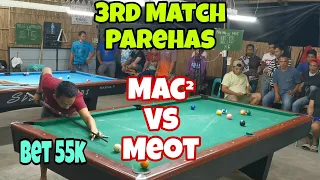 3rd match | Meot Tagum Vs Mac² Leyte | Parehas 10Balls Race-16 Bet 55k September 9, 2022