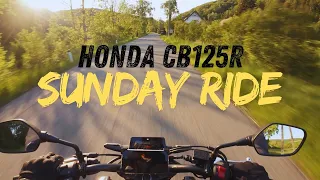 Honda CB125R Sunday Ride | POV 4K