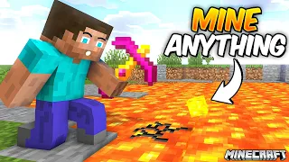Minecraft But I Can Mine Any Block!
