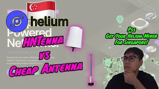 Helium Outdoor 3 dBi Antenna?! | HNTenna Vs Cheap Antenna?! | Which Should You Get?!