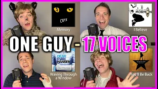 ONE GUY, 17 VOICES! (BROADWAY) - Wicked, Hamilton, Cats, Be More Chill, Dear Evan Hansen & MORE