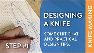 Design a knife & Make an MDF blank - Knife Making (STEP 1)