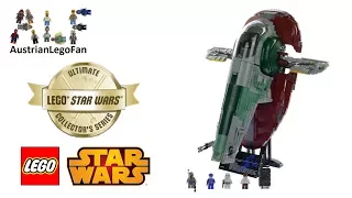 Lego Star Wars 75060 Slave 1 Speed Build