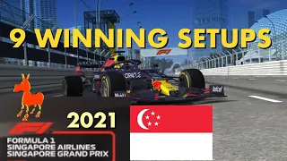 Real Racing 3 RR3 2021 Formula 1 Singapore Grand Prix: 9 Winning Setups