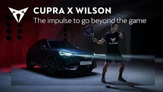 The new Wilson/Bela CUPRA padel racket. The impulse to go beyond the game.