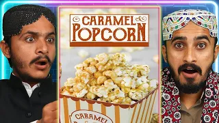 Tribal People Try Caramel Popcorn For The First Time