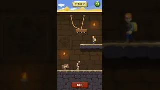 Relic Adventure - Rescue Cut Rope Puzzle Game. Level 1-10. Walkthrough.