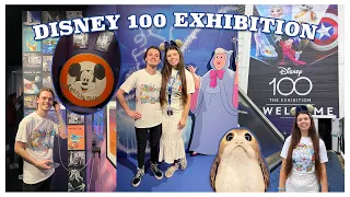 Visit the Disney 100 Exhibition in the Excel London 2023! • Disney Store Halloween & Christmas Trip!
