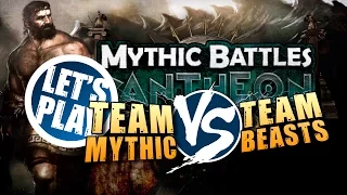 Let's Play: Mythic Battles Pantheon Team Mythic Vs Team Beasts