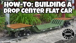 How To: Building A US Army Drop Center Flat Car | 7.5" Gauge