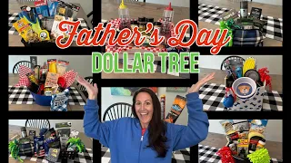 BEST FATHER’S DAY GIFT BASKETS ON A BUDGET! Dollar Tree Gift Baskets