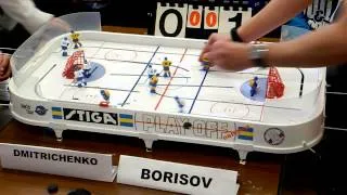 Table Hockey. Moscow Open 13.  Dmitrichenko-Borisov. Game 1