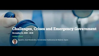 Challenges, Crises and Emergency Government: The Existential Crisis of the European Union Revisited