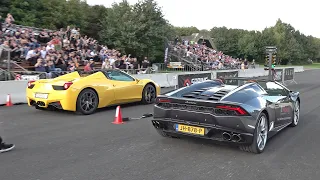 Lamborghini Huracán Spyder LP610-4 vs Ferrari 458 Spider