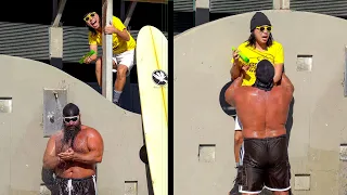 Shampoo Prank in Venice Beach!