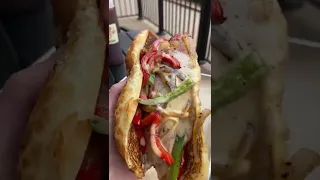 Brisket Cheesesteak Closeup