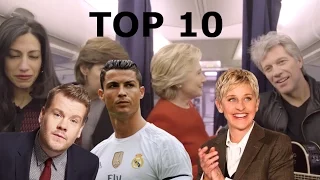 TOP 10 Celebrities Mannequin Challenge (ft. Hillary Clinton etc.)