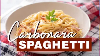 Spaghetti à la Carbonara, schnell, einfach und himmlisch lecker!