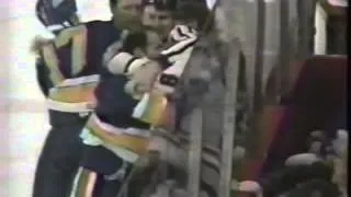 HAWKS - BLUES BRAWL