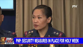 PNP: Security measures in place for Holy Week