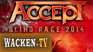 Accept - Trailer Blind Rage Tour 2014 - German Dates