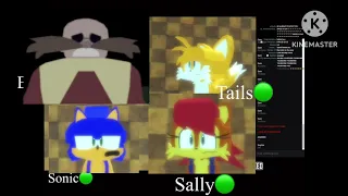 Sonic exe the disaster meme/ sonic trys creepy FaceTime 💀/ ( cringey ahh 🗿🗿)