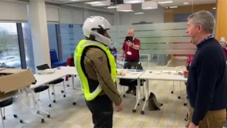 Helite Turtle 2 Airbag Vest demonstration