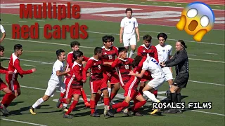 Soccer Game Gets Out of Control - Hoover vs Central High School Boys Soccer