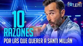 10 razones por las que querer a Santi Millán | Got Talent España 2021