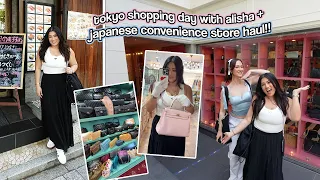 TOKYO SHOPPING DAY + Japan Convenience Store Haul!! BEST Vintage Shopping In Tokyo!