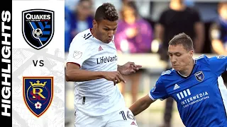 HIGHLIGHTS: San Jose Earthquakes vs. Real Salt Lake | July 30, 2022