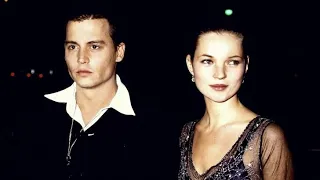 Johnny Depp and Kate Moss at the Donnie Brasco premiere (short clip)