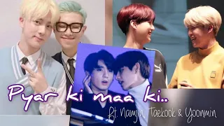 BTS Hindi FMV Pyar ki Maa ki ft. Taekook, Yoonmin & Namjin(requested video) 💜💜