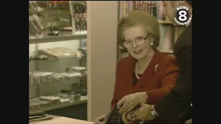 Margaret Thatcher at Warwick's in La Jolla