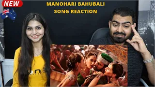 MANOHARI FULL VIDEO SONG REACTION | Bahubali (Telugu) | Prabhas | Australian Reaction | EPIC SONG!!!