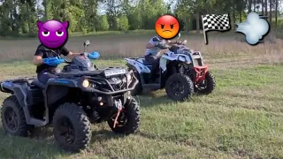 1000 CAN-AM OUTLANDER VS 1000 POLARIS SCRAMBLER