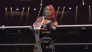 WWE 2K22 Asuka vs Becky Lynch RAW Womens Championship SummerSlam 1 4K