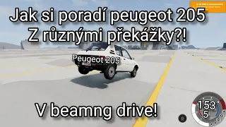 co vše dokáže peugeot 205 v beamng drive??!!