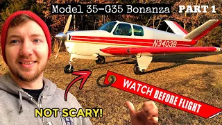 De-Mystifying Early V-Tail Bonanza Operation Pt 1: Ground Introduction