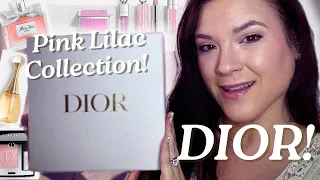 DIOR PINK LILAC SUMMER COLLECTION: Dior Haul & Full Face of Try-ons! J’Adore & Miss Dior Perfumes!