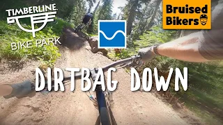 Dirt Bag Down MTB Trail - Timberline Bike Park - Mt Hood, OR - Kevin's Cam