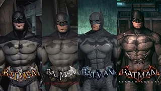 Batman Arkham Knight VS Batman Akrham SAGA | Evolución Gráfica