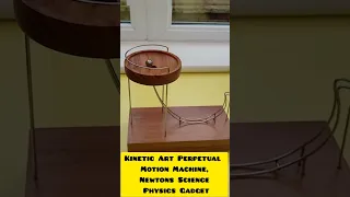 Kinetic Art Perpetual Motion Machine, Newton Science Physics gadgets|No battery toy no power needed