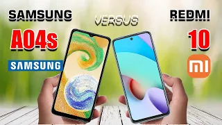 Samsung A04s VS Redmi 10