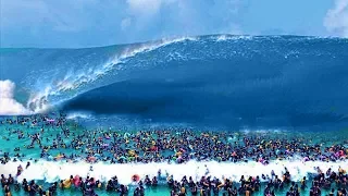 10  Gigantescos Tsunamis Reales Del Mundo