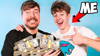 I Donated $100,000 to MrBeast!