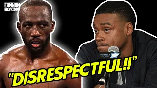 WHOA! ERROL SPENCE DISRESPECTED BY TERENCE CRAWFORD TEAM! WARN WHAT'S HAPPENING TO SPENCE NEXT!