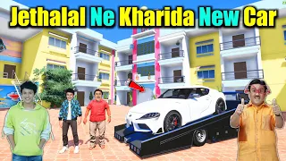 Jethalal Ne Kharida New Toyota Supra Car Gokuldham Society GTA 5 JNK GAMER
